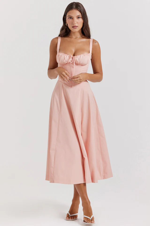 Carmen Pink Tunic Sundress