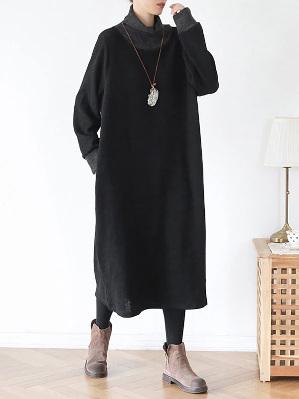 My Softer Side High-Neck Midi Dress - Image 6