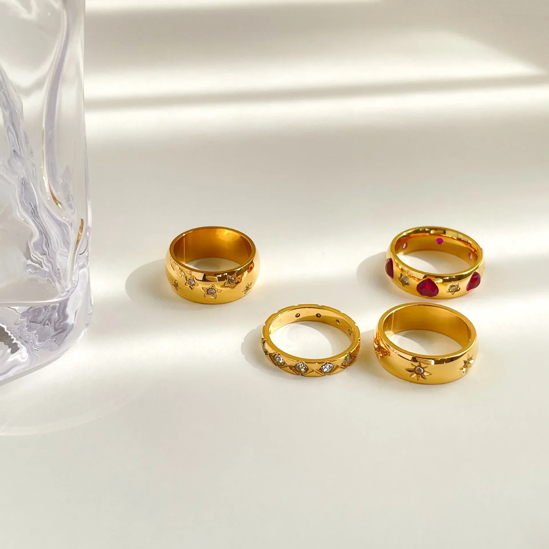 Petite Pearls Rings - Image 9