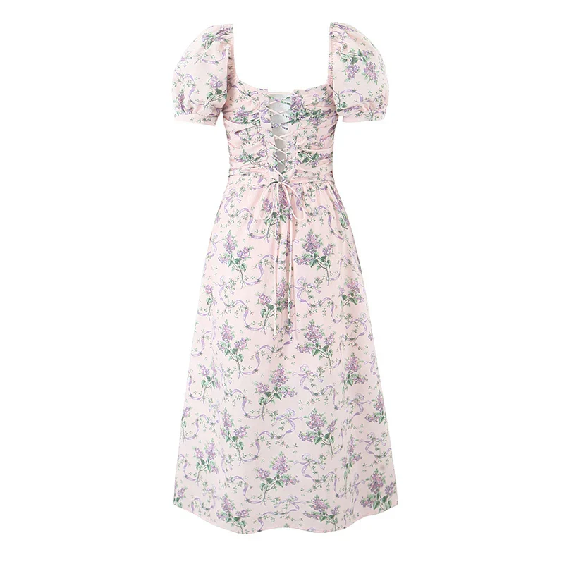 Rosé Picnic Dress - Image 2